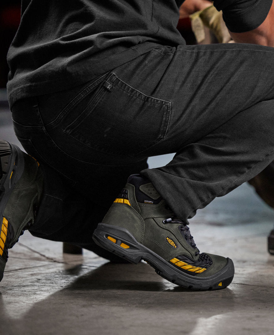 Men's Troy 6 Waterproof Boot (Carbon Toe) | Magnet/Black - Image 7