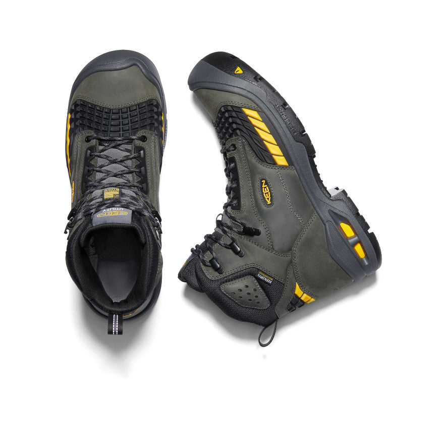 Men's Troy 6 Waterproof Boot (Carbon Toe) | Magnet/Black - Image 4