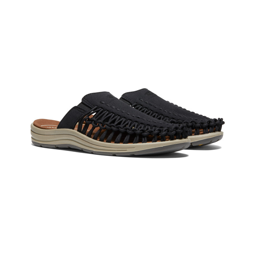 Women's UNEEK II Slide | Black/Plaza Taupe - Image 2