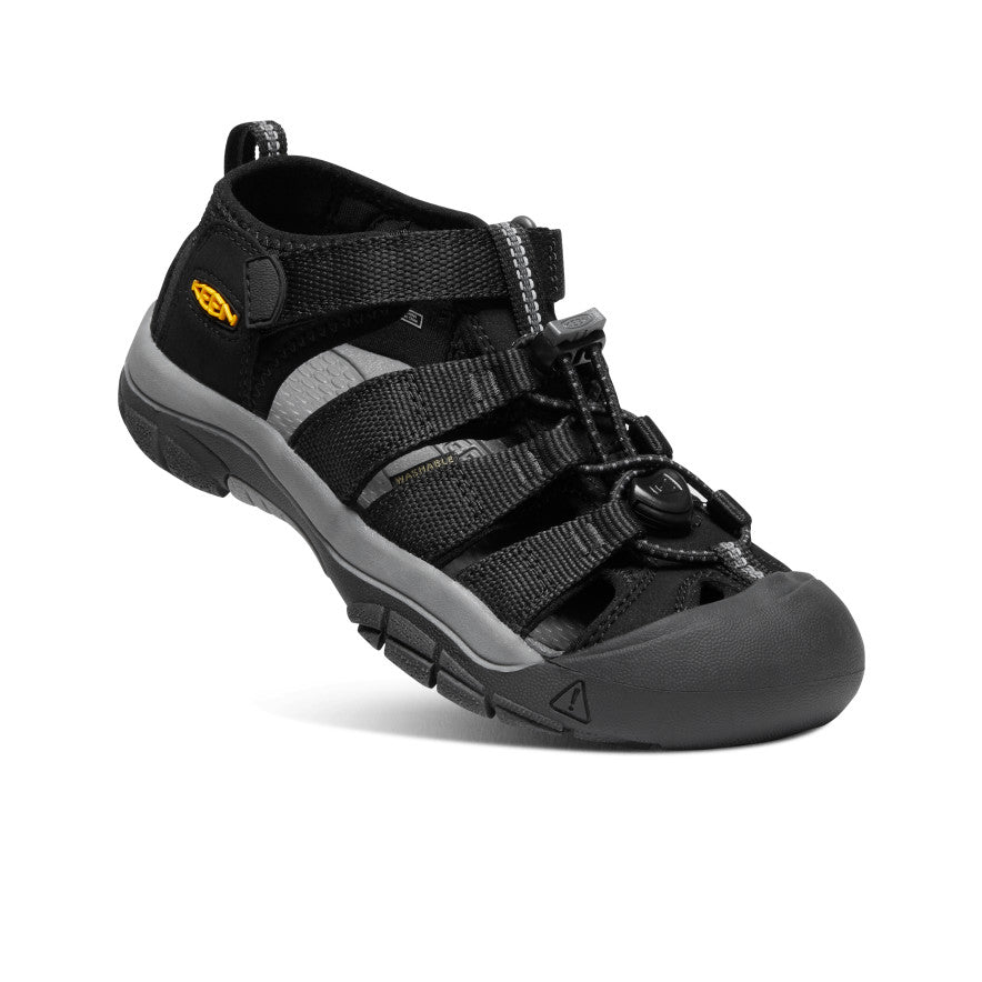 Big Kids' Newport H2 | Black/Keen Yellow - Image 3