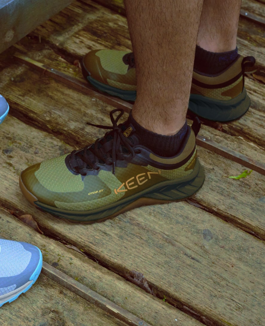 Men's Versacore Waterproof Shoe  |  Brindle/Gold Flame - Image 8