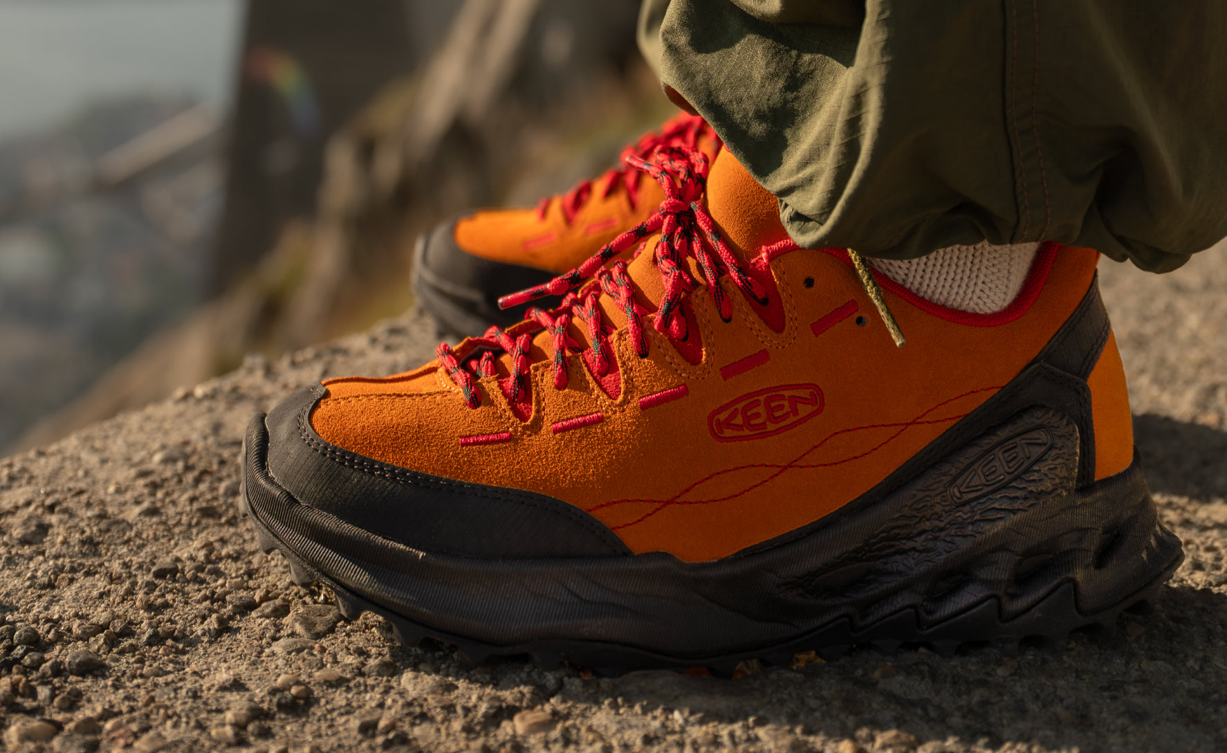 Men's Jasper Zionic Sneaker | Steel Grey/Oak Buff - Image 7