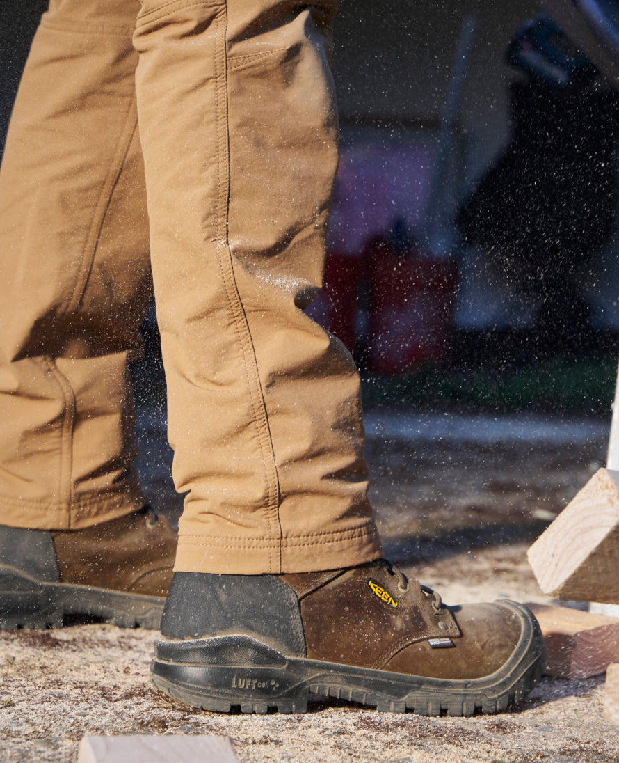 Men's Independence 8 Waterproof Boot (Soft Toe) | Dark Earth/Black - Image 9