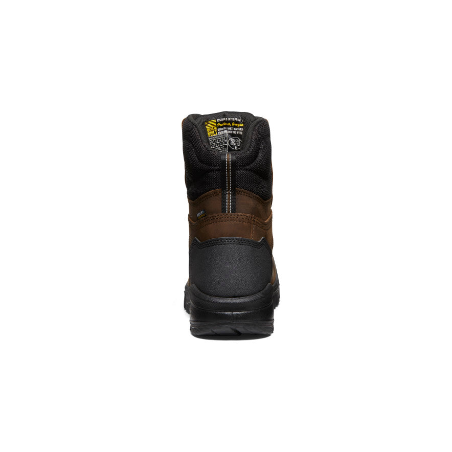Men's Independence 8 Waterproof Boot (Soft Toe) | Dark Earth/Black - Image 5