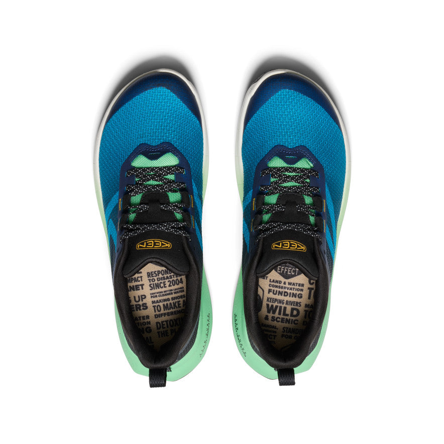 Men's 450 Dirt Hiking Shoe | Blue Danube/Absinthe Green - Image 4