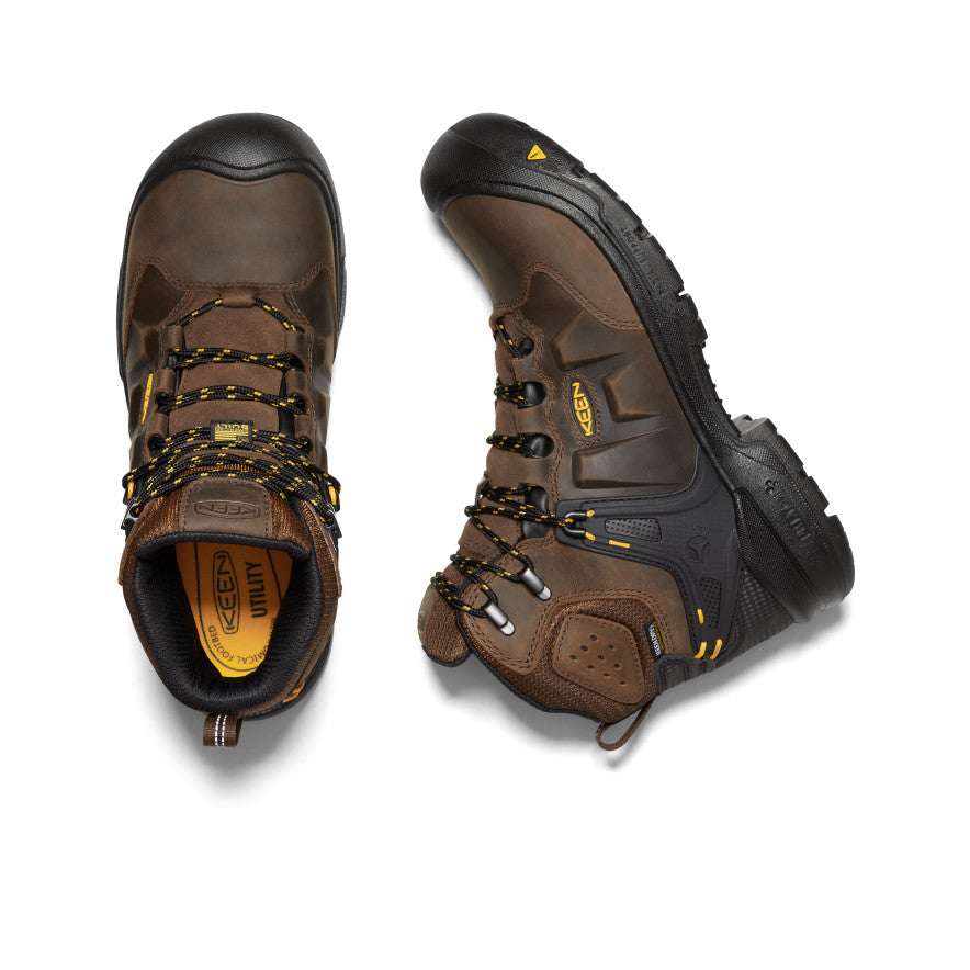 Men's Dover 6 Waterproof (Carbon Toe) | Dark Earth/Black - Image 4
