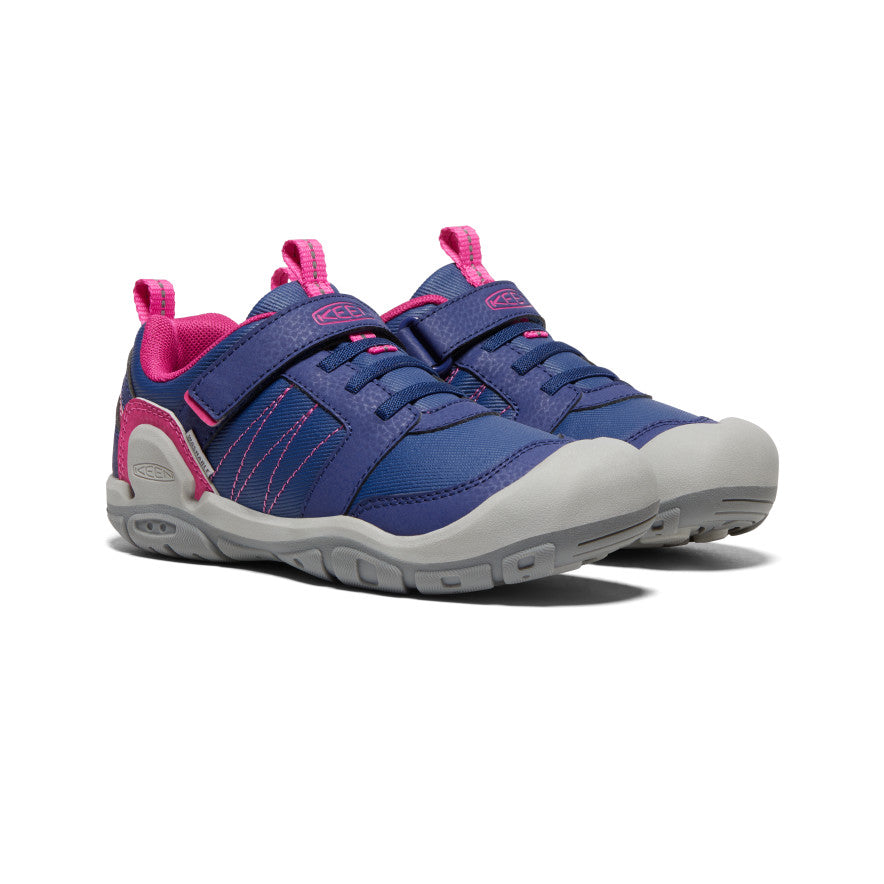 Big Kids' Knotch Peak Sneaker | Blue Depths/Pink Peacock - Image 2